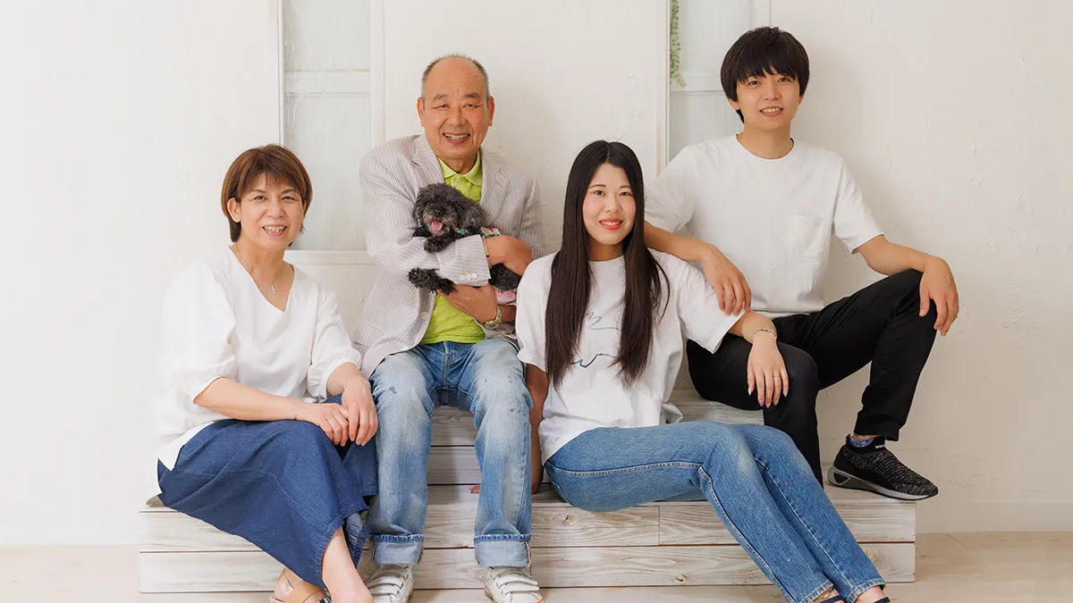 家族の距離感を整えて残す、家族写真#5