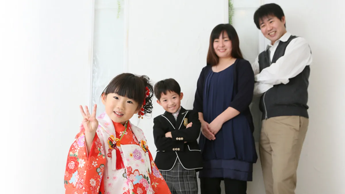 成長の節目を家族と残す、七五三#6